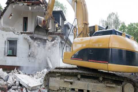 What does demolition mean in construction?