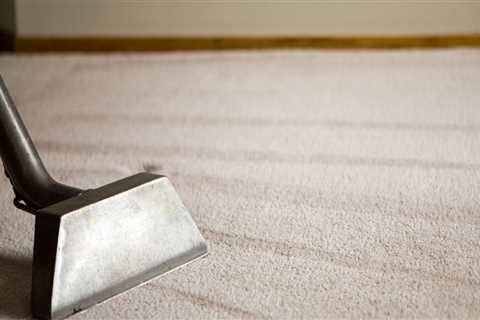 What happens if you don't clean your carpet?