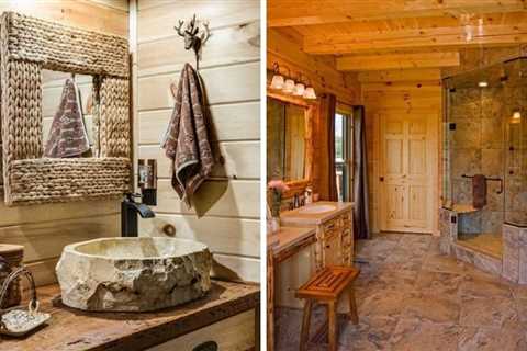 Adding a Touch of Rustic Elegance to Your Cabin Bathroom