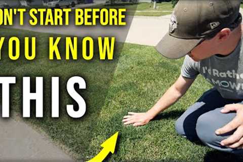 The #1 LAWN CARE TIP You NEED TO KNOW