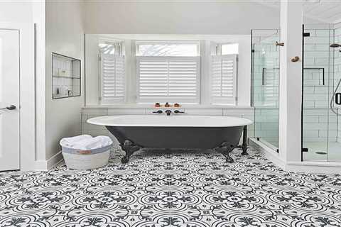 How to Add Warmth to a Black and White Bathroom