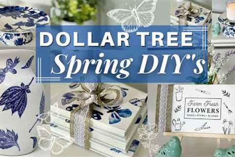 DOLLAR TREE DIY Spring 2023 | HIGH END Spring Decor 2023 | Quick and Easy Decor Ideas