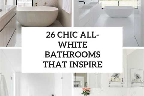 How to Create an All-White Bathroom