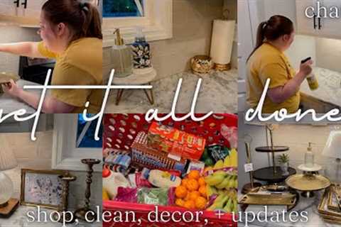 NEW 2023 GET IT ALL DONE | SHOP, CLEAN, DECOR HAUL, DECORATE, HOME UPDATES