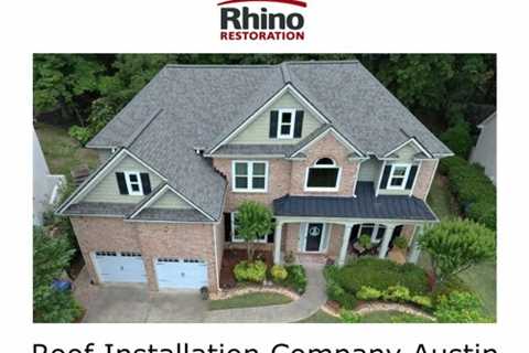 Roof Installation Company Austin TX