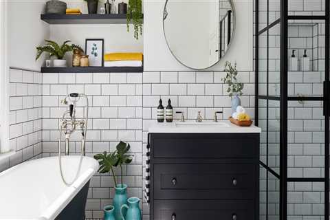 What should be fitted first in a bathroom?