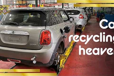 The Future of Vehicle Recycling - Cars stripped, boxed and on eBay within hours!