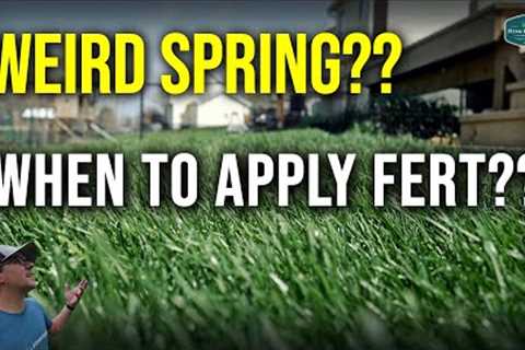 Spring Fertilizer Tips!! + Lawn Supply Company EqualizORR Application