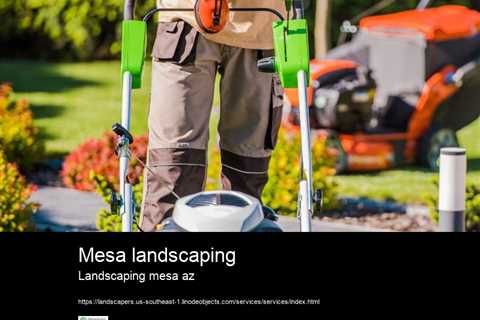 Mesa landscaping