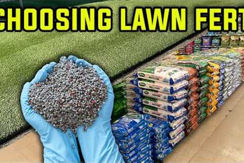 How to Choose the RIGHT FERTILIZER for your LAWN