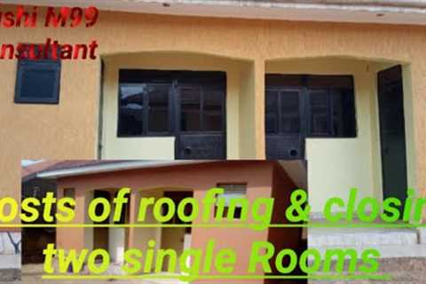 What you need to understand in Roofing, Ceiling & Closing the two single Rooms #price, #labour..