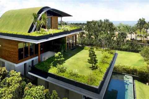 What are the characteristics of a sustainable house?