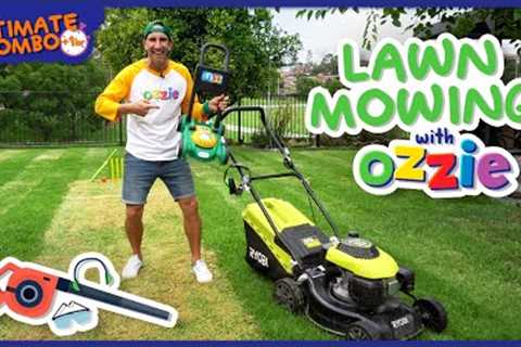 Ultimate Lawn Mowing Combo For Kids | Lawn Mowers, Hedger, Edger, Blower, Chainsaws With Ozzie