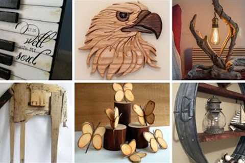 Wooden craft ideas and scrap wood projects ideas 2023