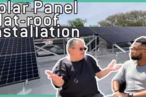 Everything You Need to Know About Solar Panel Flat-Roof Installation!