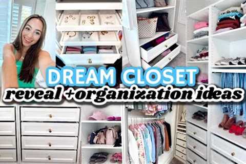 DIY DREAM CLOSET MAKEOVER! Ikea Pax Organization Ideas 2023! ORGANIZE WITH ME | PART 2