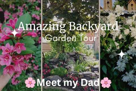 NEW🌸 2023 GORGEOUS GARDEN TOUR🌸 AMAZING BACKYARD DECOR🌸DECORATE WITH ME FOR SUMMER❤️