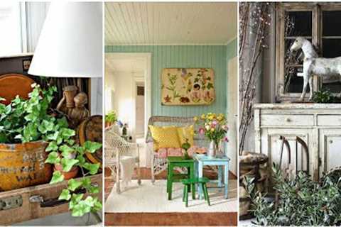 Vintage decor ideas. Vintage style home decoration ideas.