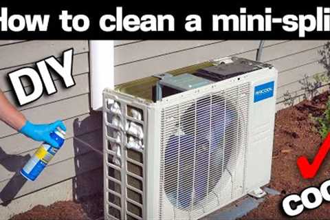 How To Clean your AC Mini Split & Coil Like a Pro - Blow COLD Air & Save money