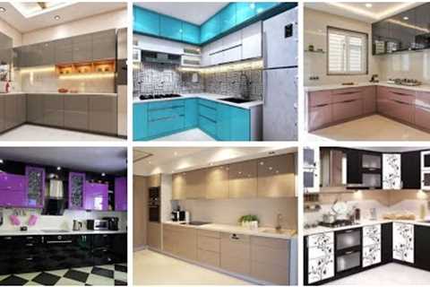 Top 100 Modern Kitchen Cabinet Design Ideas 2023 With Most Trending Colours #kitchen #home #cabinet