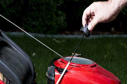 What maintenance is required for a riding lawn mower?