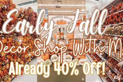 Super Early Fall Decor Shopping 2023 Hobby Lobby - Already 40% Off Fall Decor!