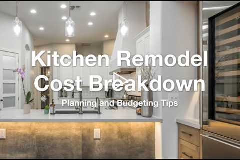 Behind The Beauty: Diving Into The Kitchen Remodel Cost Breakdown