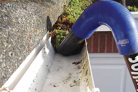 Gutter Cleaning Hood