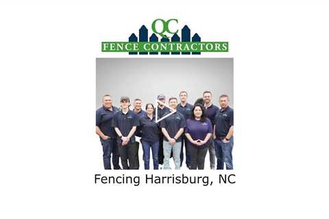 Fencing Harrisburg, NC - QC Fence Contractors