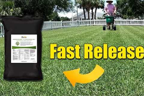 FAST Release Summer Lawn Fertilizer - When to Use