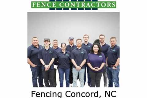 Fencing Concord, NC