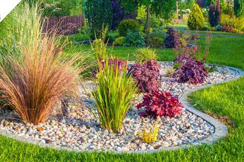 River Rock Front Yard Landscaping