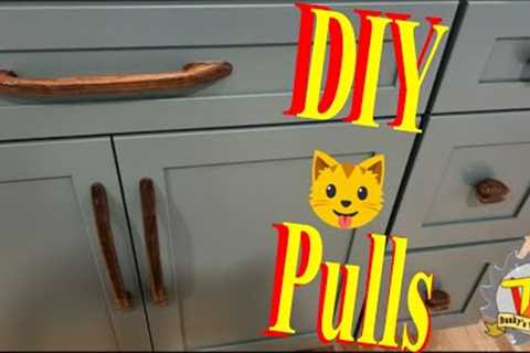 how to make cabinet / drawer handles