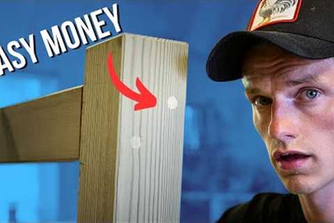 This SIMPLE WOODWORKING PROJECT Is Making Me Easy Money