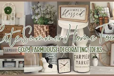 NEW! 2023 COZY SUMMER FARMHOUSE HOME TOUR│NEUTRAL HOME DECORATING IDEAS│HOME DECORATING INSPIRATION