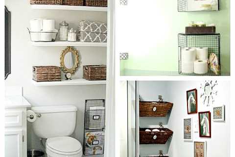 Easy and Effective Bathroom Organizing