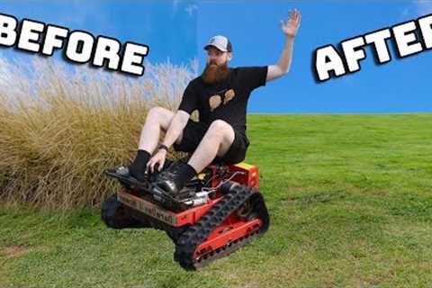 I Bought A Remote Control Lawn Mower From Amazon!