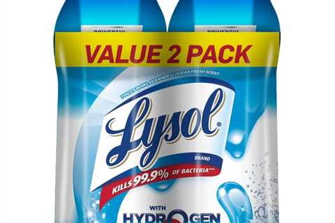 Lysol Toilet Bowl Cleaner: Septic Tank Safe Formula For Effective Cleaning