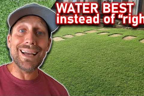 There's NOT a RIGHT Way to Water Every Lawn But There Is a Best Way To Water Yours