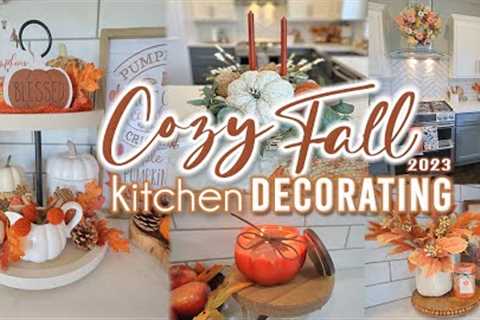 🍂COZY FALL DECORATE WITH ME 2023 Part 1 | Warm & Cozy | FALL Decorating Ideas