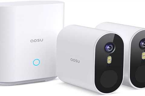 aosu 2 Security Camera Wireless Outdoor Kit