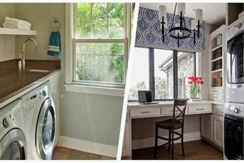 75 Laundry Room With Beige Cabinets And Gray Walls Design Ideas You''ll Love 🌈