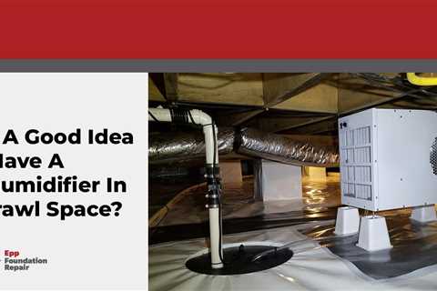 Is It A Good Idea To Have A Dehumidifier In A Crawl Space?