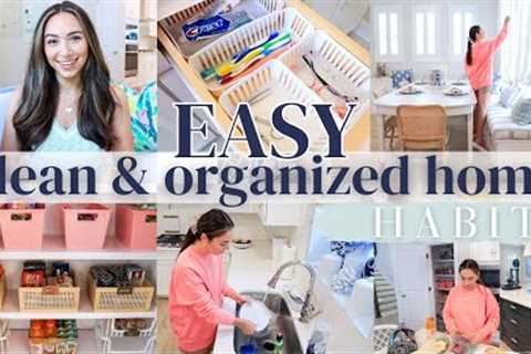 2023 CLEAN + ORGANIZED HOME HACKS! Organization Ideas + Cleaning Motivation! | Alexandra Beuter