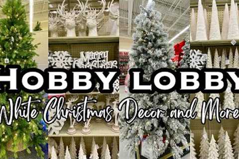 HOBBY LOBBY CHRISTMAS DECOR 2023 • SHOP WITH ME