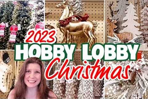 🎄HOBBY LOBBY🎄CHRISTMAS SHOP WITH ME 2023| Hobby Lobby Christmas Decor