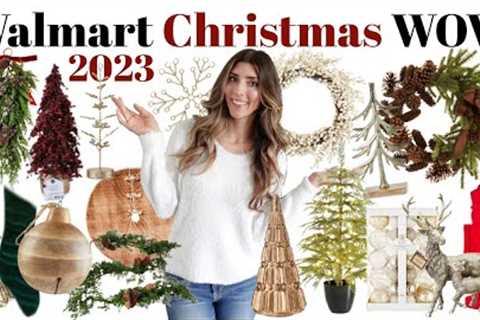 NEW Walmart Christmas Decor 2023 / Christmas Shop With Me at Walmart Unbelievable Finds