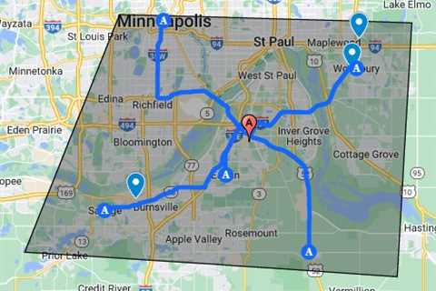 HVAC service contractor Eagan, MN - Google My Maps