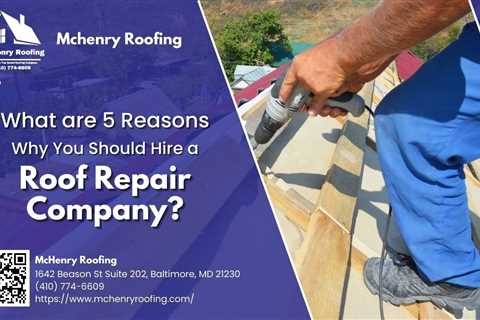 Greektown Roofing Company Takes Care of Roof Flashing Repairs