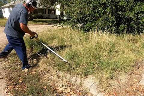 She Got PLAYED When Selling Lawn Mower So I Mowed Her OVERGROWN Lawn For FREE